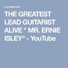 Ernie Isley