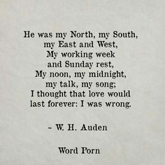 W. H. Auden