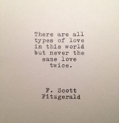 F. Scott Fitzgerald