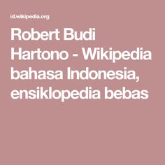 R. Budi Hartono