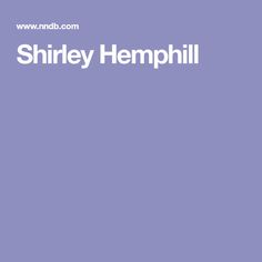 Shirley Hemphill