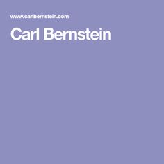 Carl Bernstein