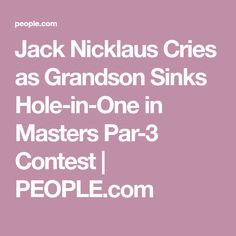 Jack Nicklaus