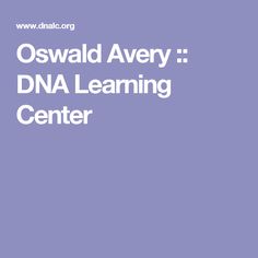 Oswald Avery