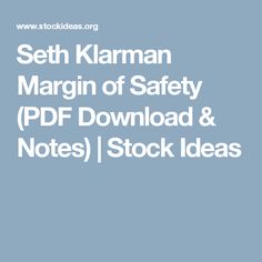 Seth Klarman