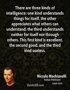 Niccolo Machiavelli