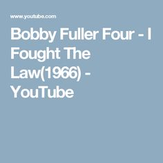 Bobby Fuller