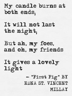 Edna St. Vincent Millay