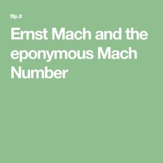 Ernst Mach