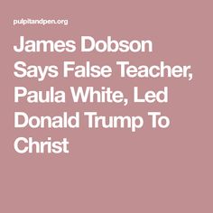 James Dobson