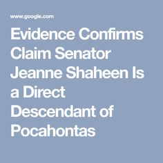 Jeanne Shaheen