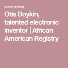 Otis Boykin