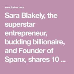 Sara Blakely