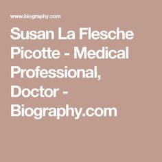 Susan La flesche Picotte