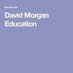 David Morgan