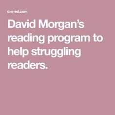 David Morgan