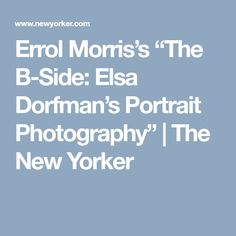 Errol Morris