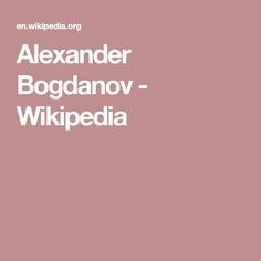 Alexander Bogdanov