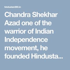 Chandra Shekhar Azad