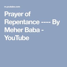 Meher Baba