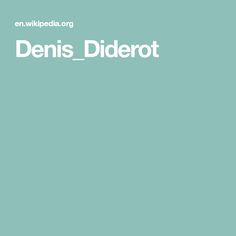 Denis Diderot