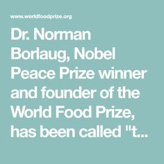 Norman Borlaug