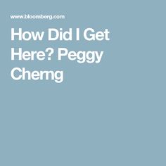 Peggy Cherng