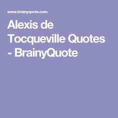 Alexis de Tocqueville