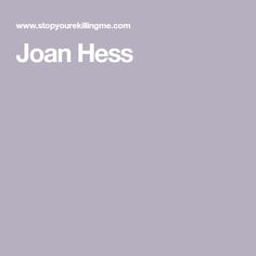 Joan Hess