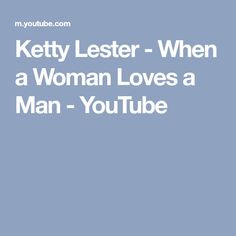 Ketty Lester