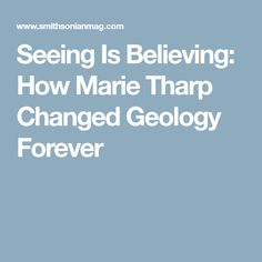 Marie Tharp