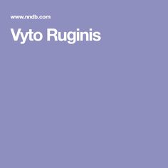 Vyto Ruginis