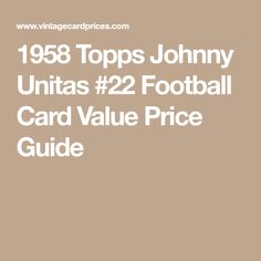 Johnny Unitas