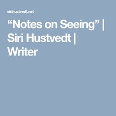 Siri Hustvedt