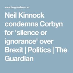 Neil Kinnock