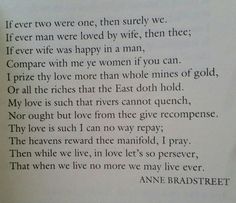 Anne Bradstreet