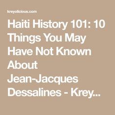 Jean-jacques Dessalines