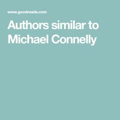 Michael Connelly