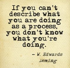 W Edwards Deming