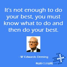 W Edwards Deming