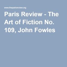 John Fowles