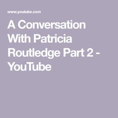 Patricia Routledge