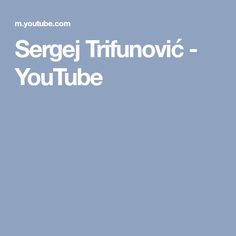 Sergej Trifunovic