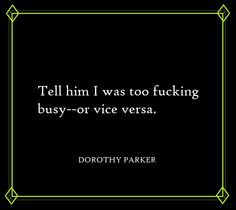 Dorothy Parker