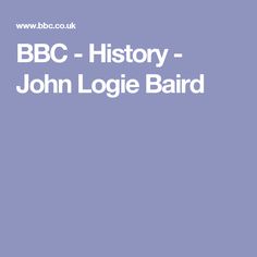 John Logie Baird