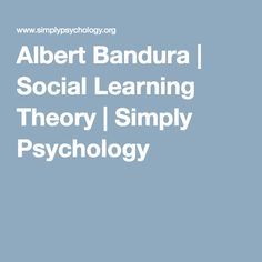 Albert Bandura