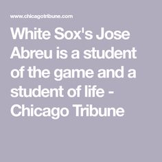 Jose Abreu