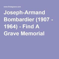 Joseph-Armand Bombardier