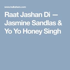 Jasmine Sandlas