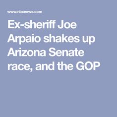 Joe Arpaio